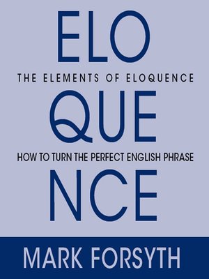 cover image of Elements of Eloquence